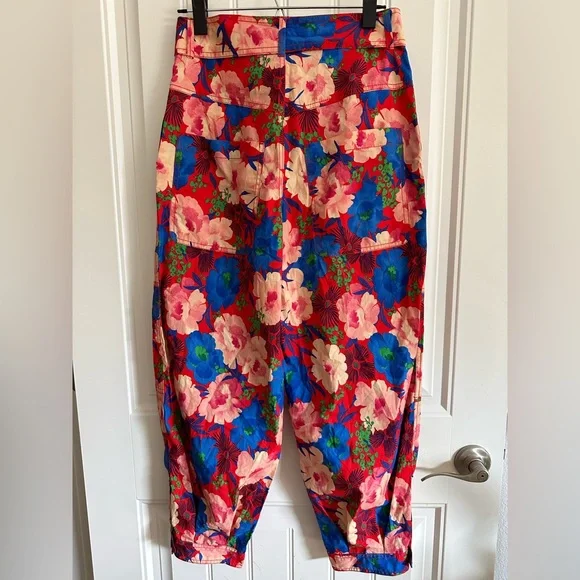 Zara Floral Pants - Picture 7 of 9